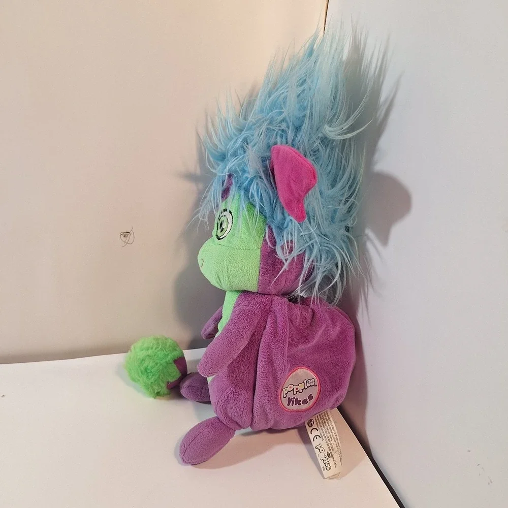 SPIN MASTER NETFLIX POPPLES YIKES PURPLE GREEN BLUE PLUSH 2015‎